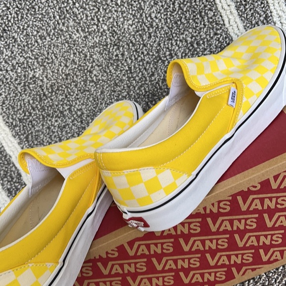 Vans Classic Slip-On Checkerboard Cybrylwtrwt MENS - Picture 15 of 16